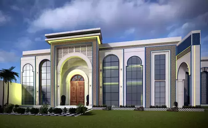 Modern Resort Front Villa Style