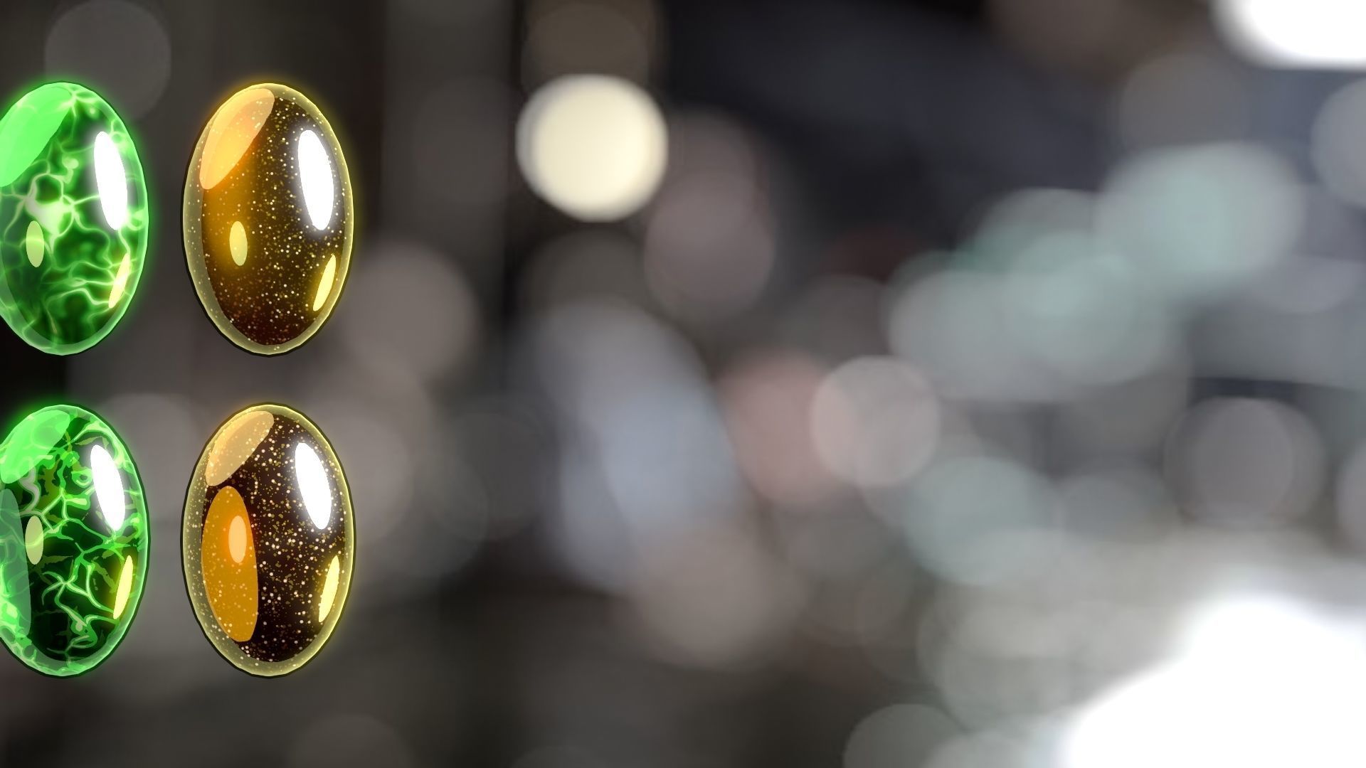 For Anime in Blender - Gems Shaders 3D model_12