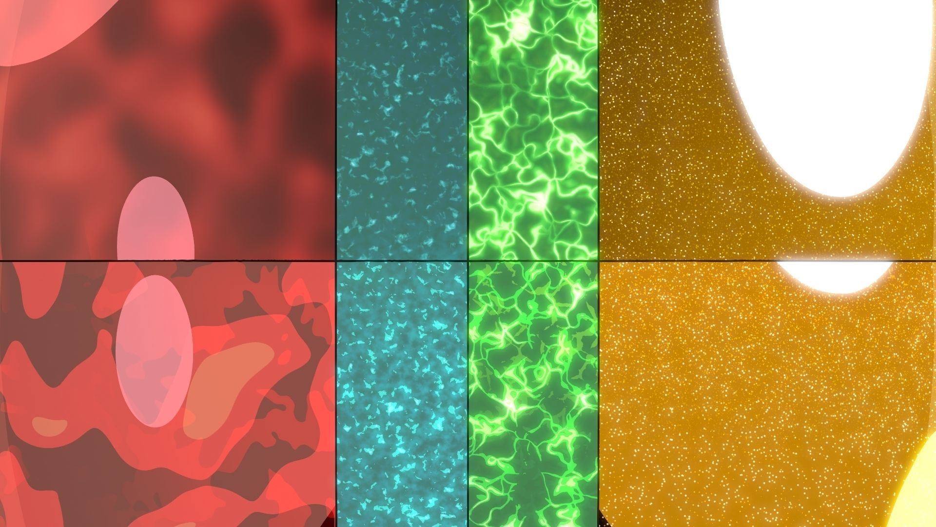 For Anime in Blender - Gems Shaders 3D model_21