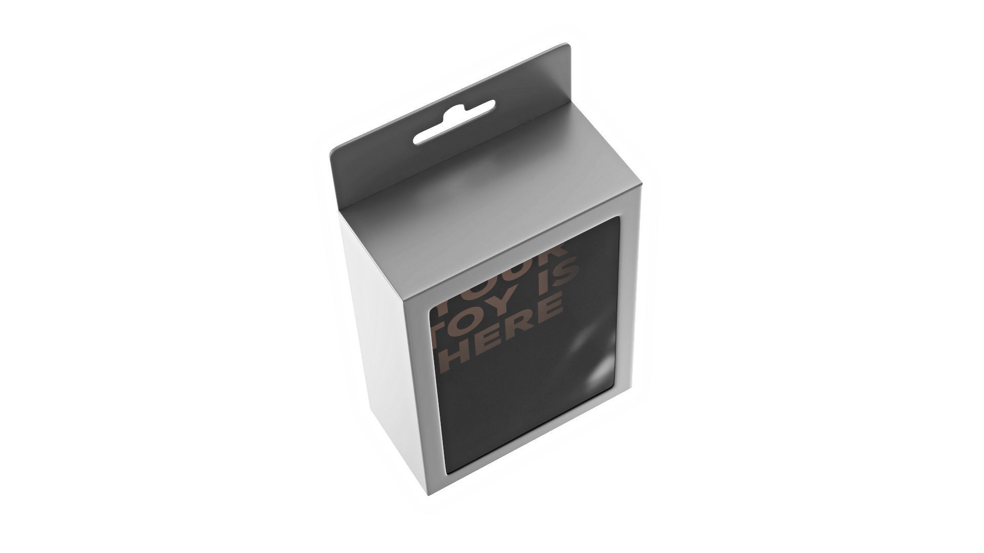 Box for Toys and NFTs 3D model_4