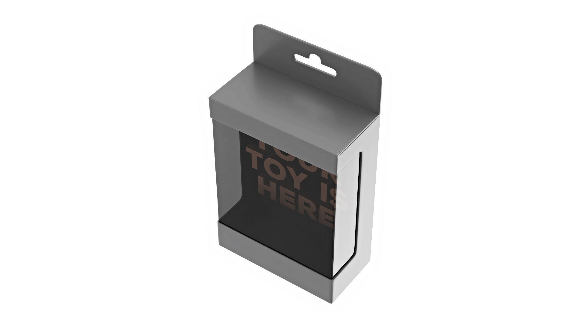 Box for Toys and NFTs 3D model_4