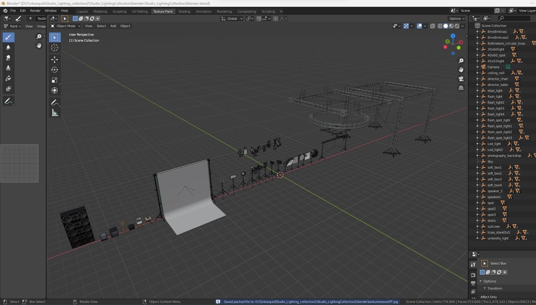 Studio Lighting Collection 2 3D model_67