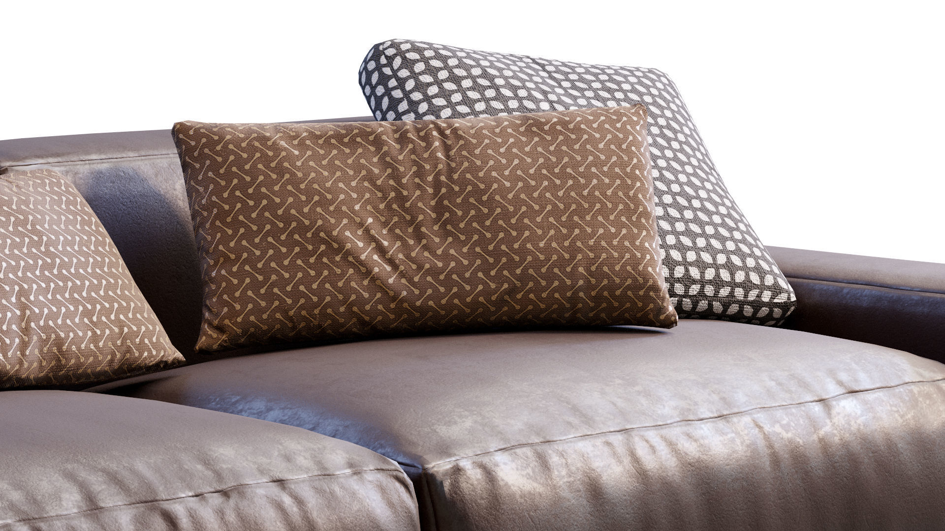 Jesse sofa Daniel Low-poly 3D model_14