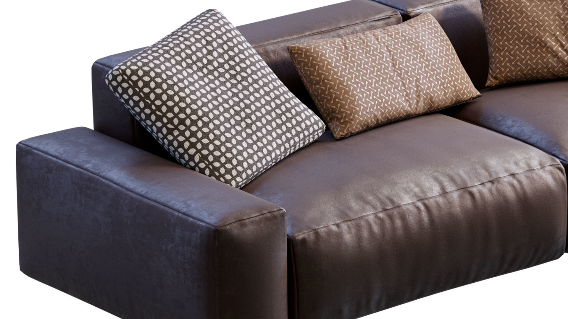 Jesse sofa Daniel Low-poly 3D model_16