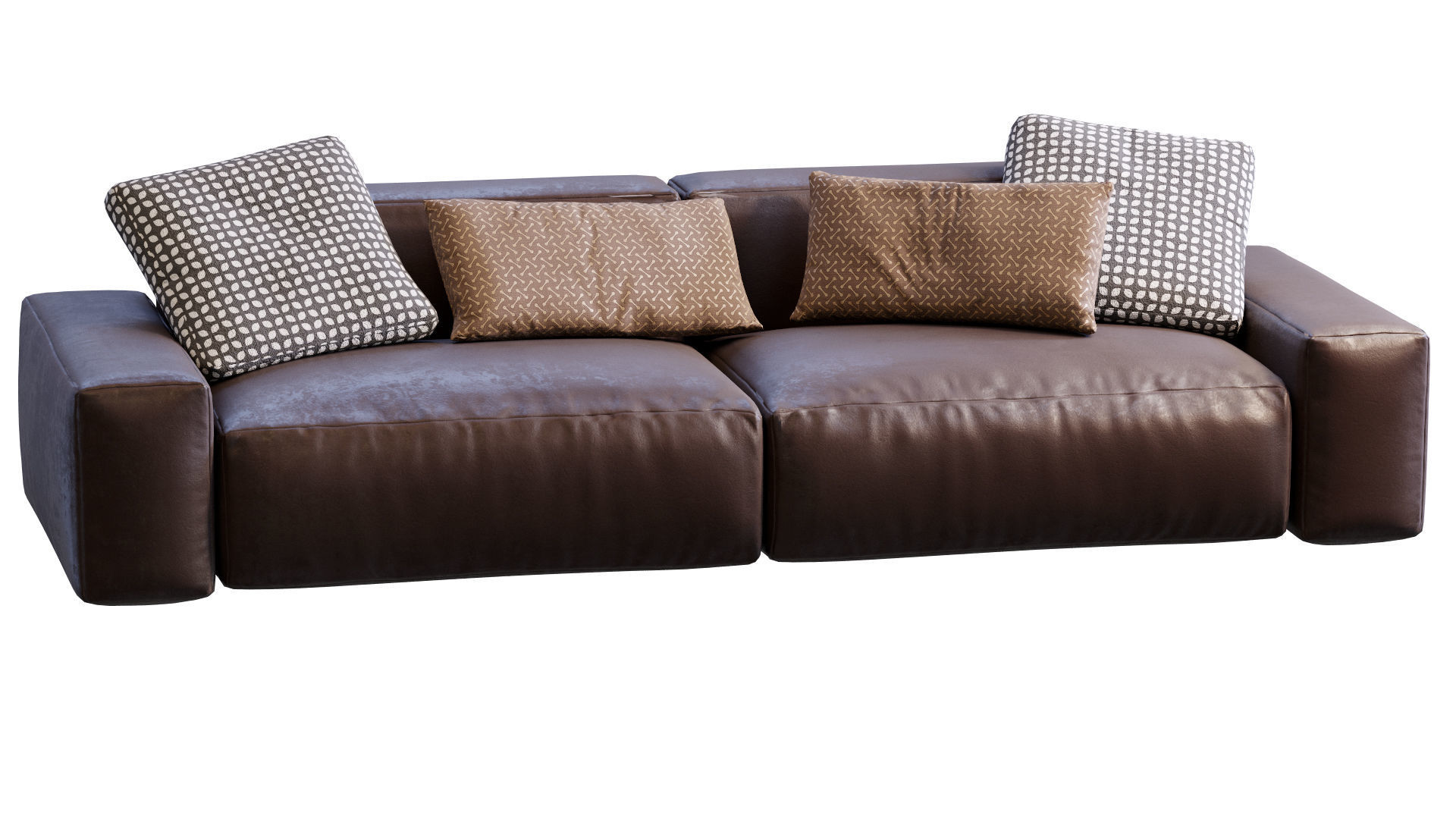 Jesse sofa Daniel Low-poly 3D model_9