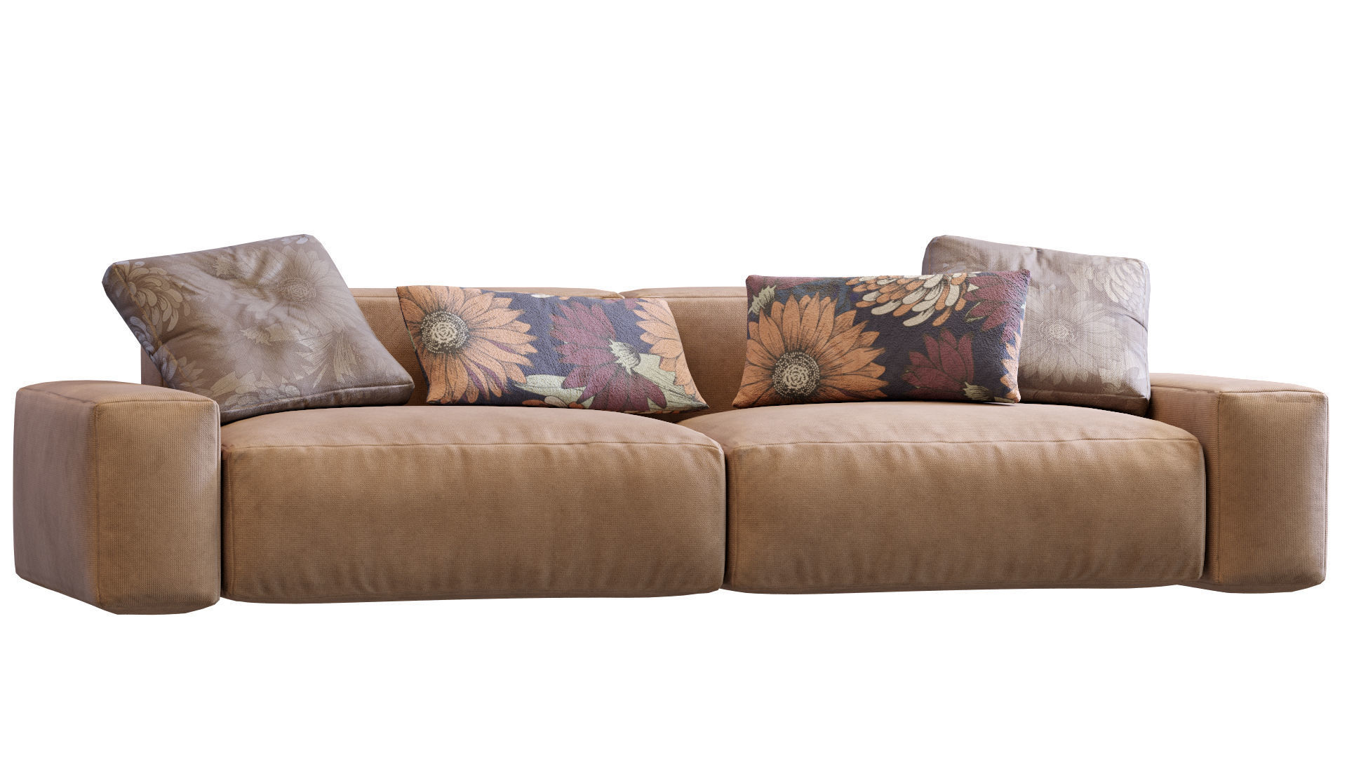 Jesse sofa Daniel Low-poly 3D model_17