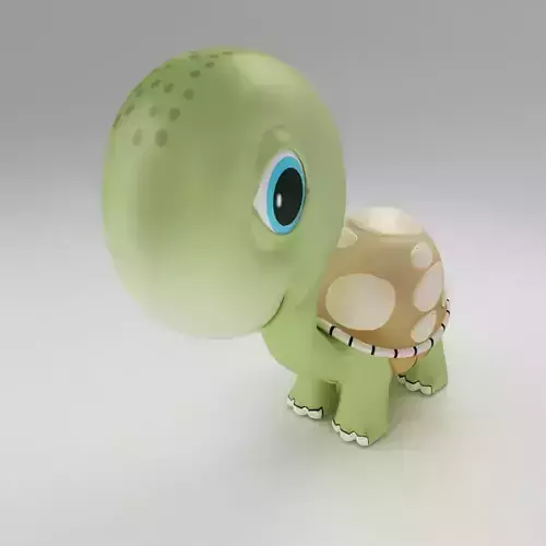 Tortoise toon 3d model