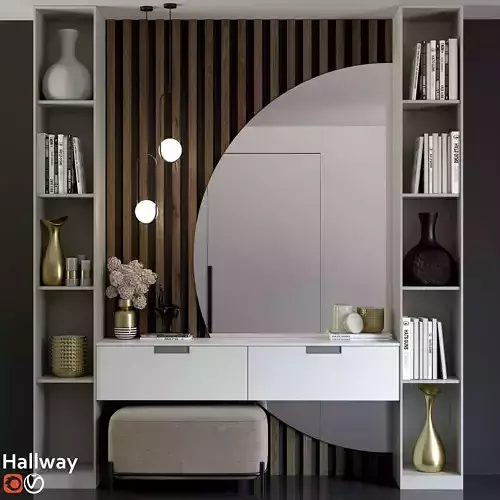 Hallway vanity