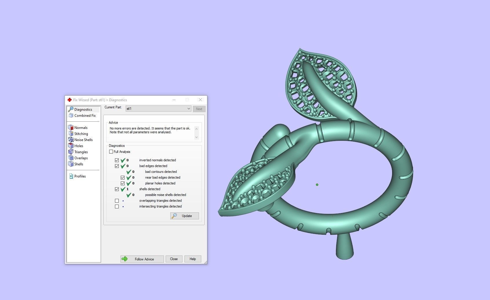 Lotus Ring 3D print model_7