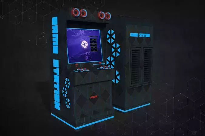 Game box 3D model