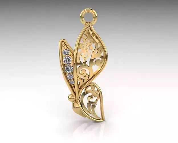 Butterfly Pendant for women 