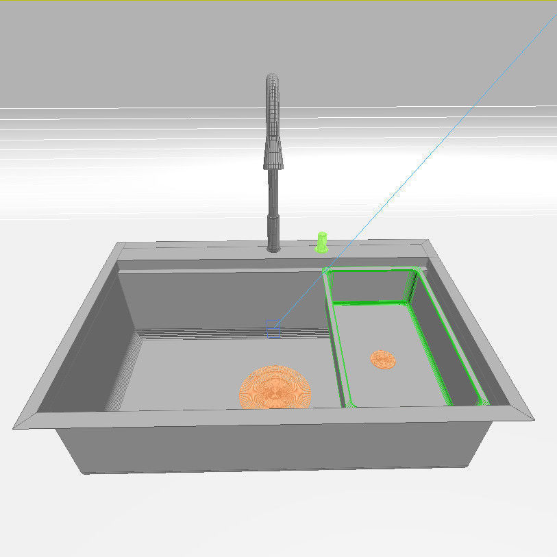 KItchen  sink 3D model_8