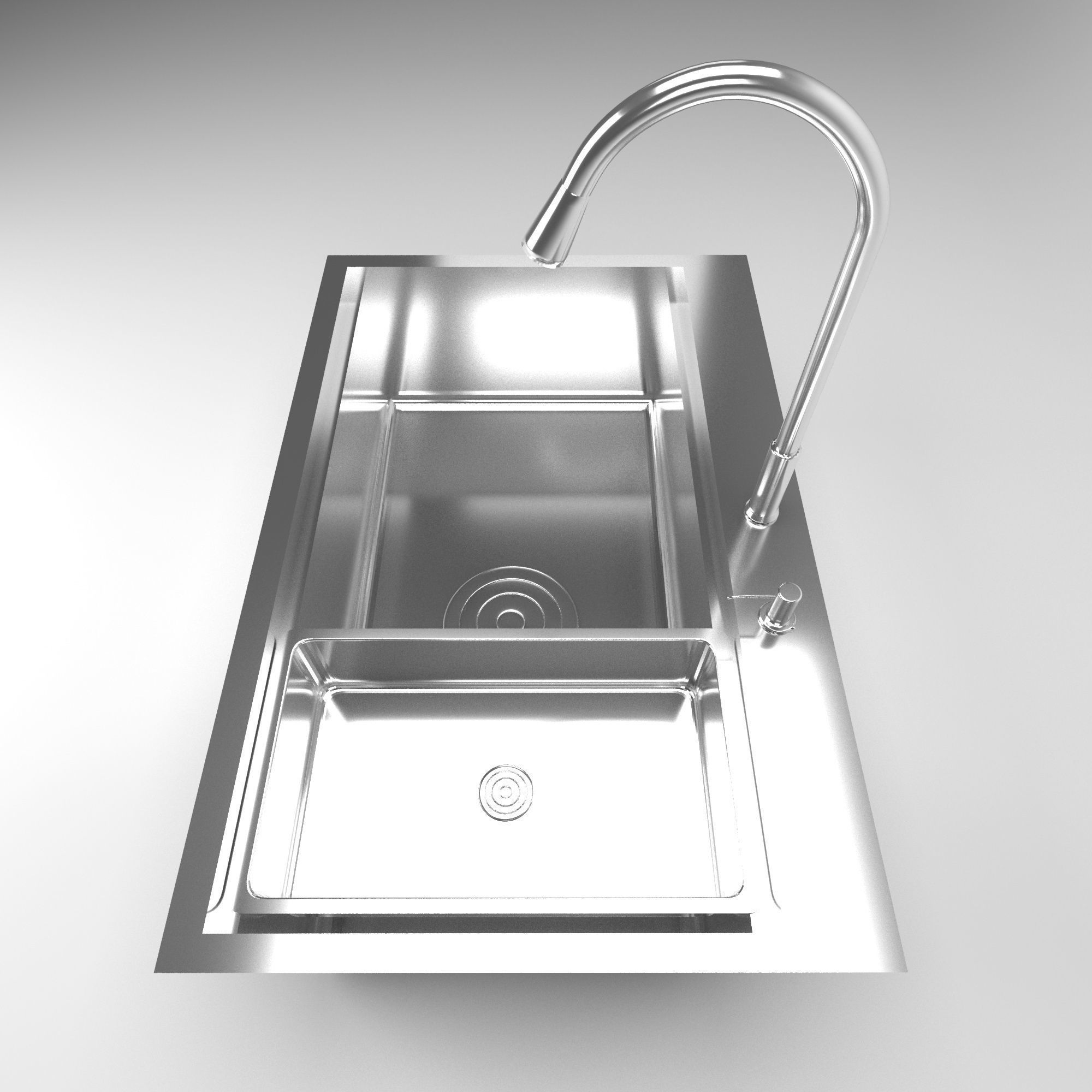 KItchen  sink 3D model_4