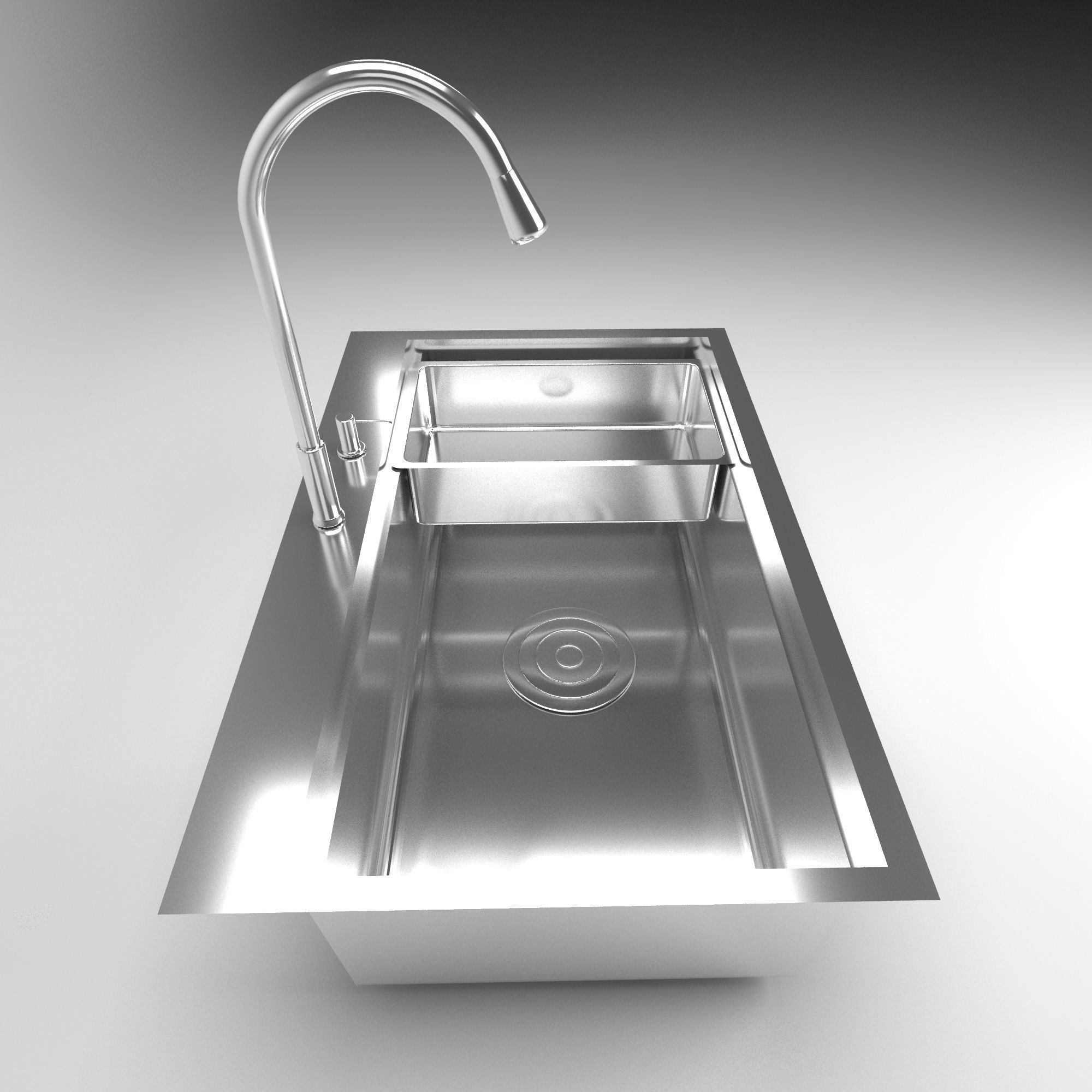 KItchen  sink 3D model_3