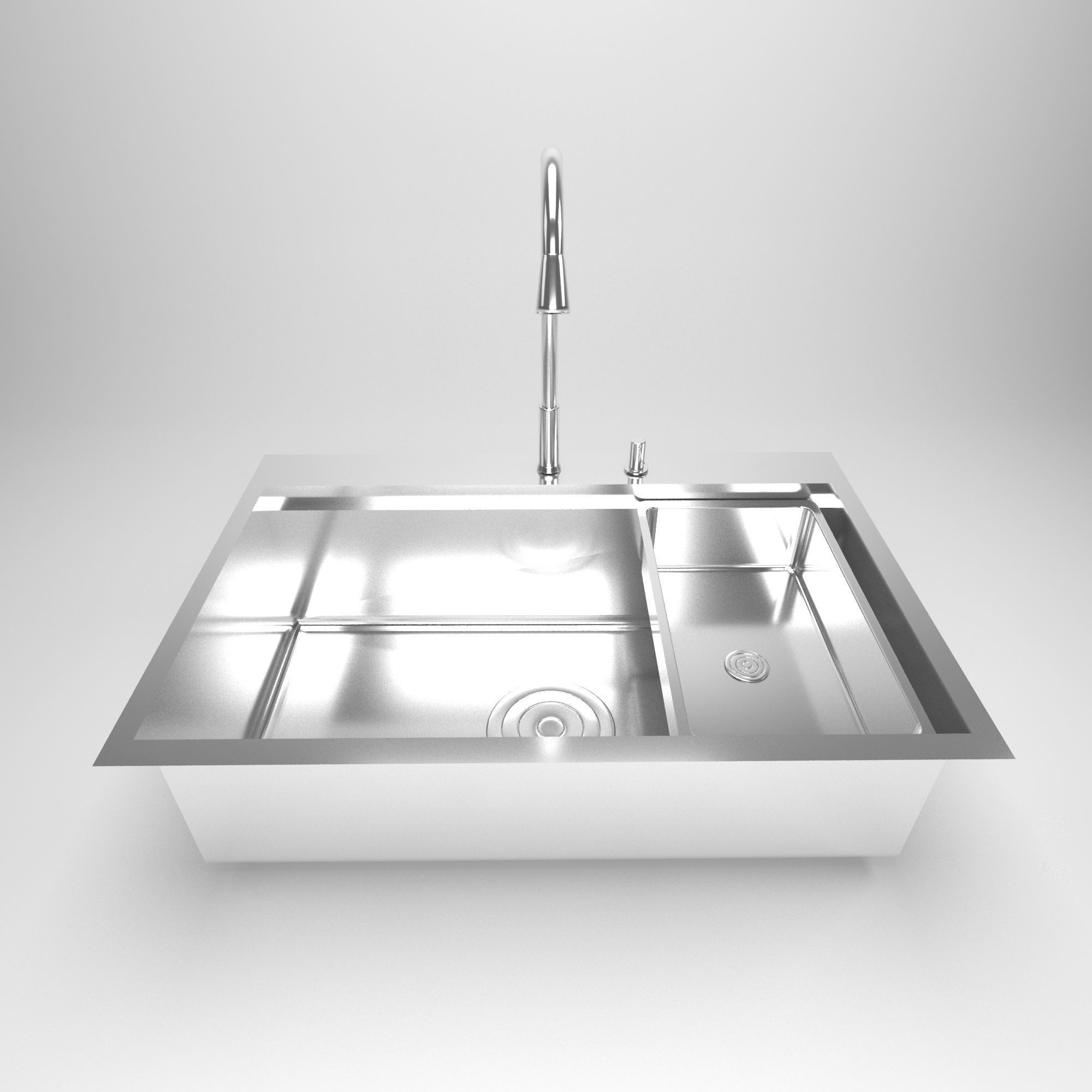 KItchen  sink 3D model_1