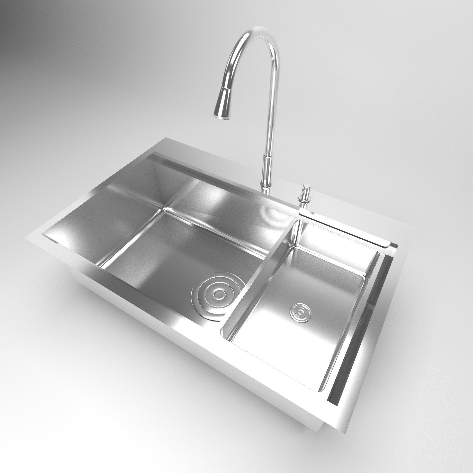 KItchen  sink 3D model_2