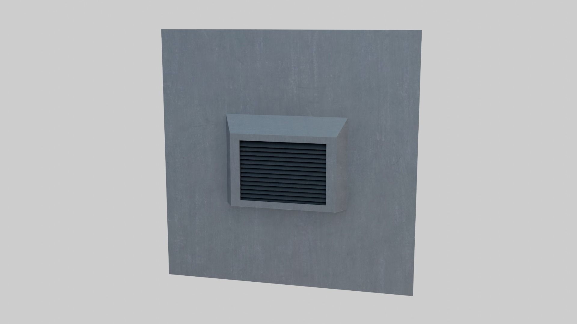 Sci-Fi building elements Low-poly 3D model_13