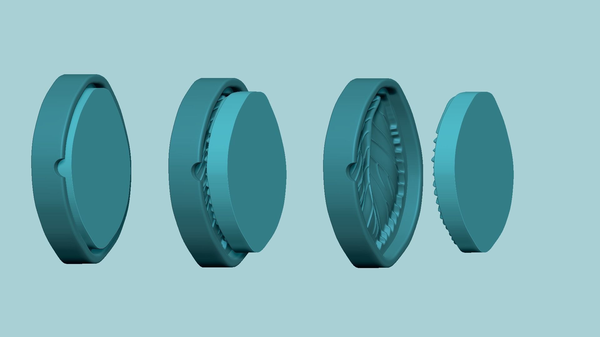 Strawberry Leaf - Molding Arrangement EVA Foam Craft 3D print model_10