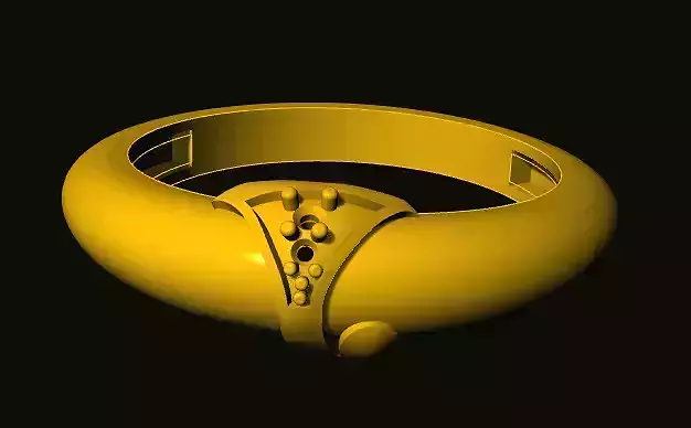 ganesh gold ring