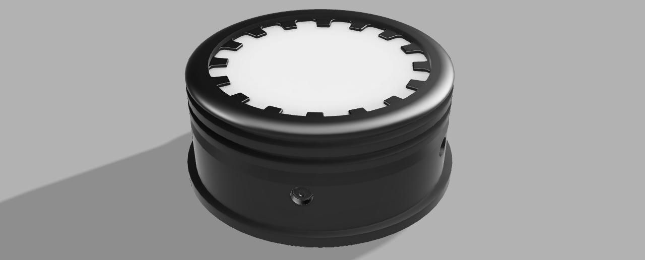 Din Djarin Mandalorian Bounty HoloPuck 3D print model_4