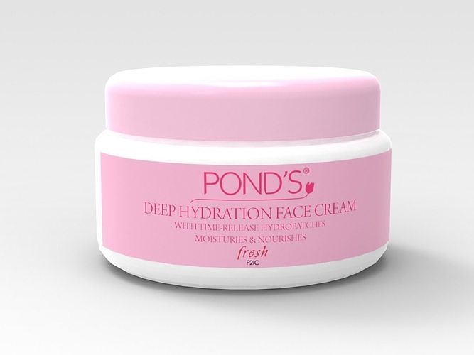 Face Cream 01 3D model