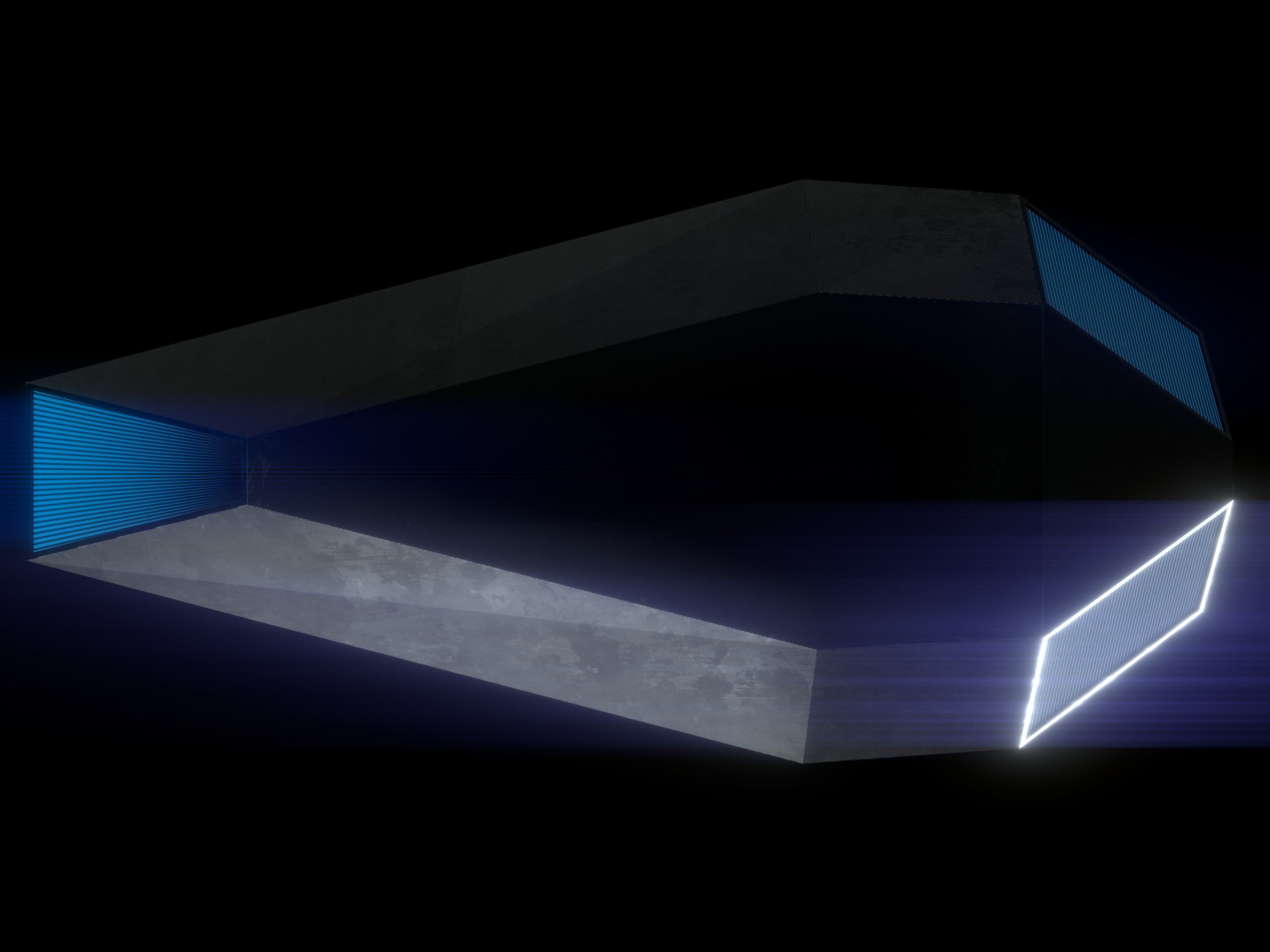 Small Spacecraft Low-poly 3D model_12