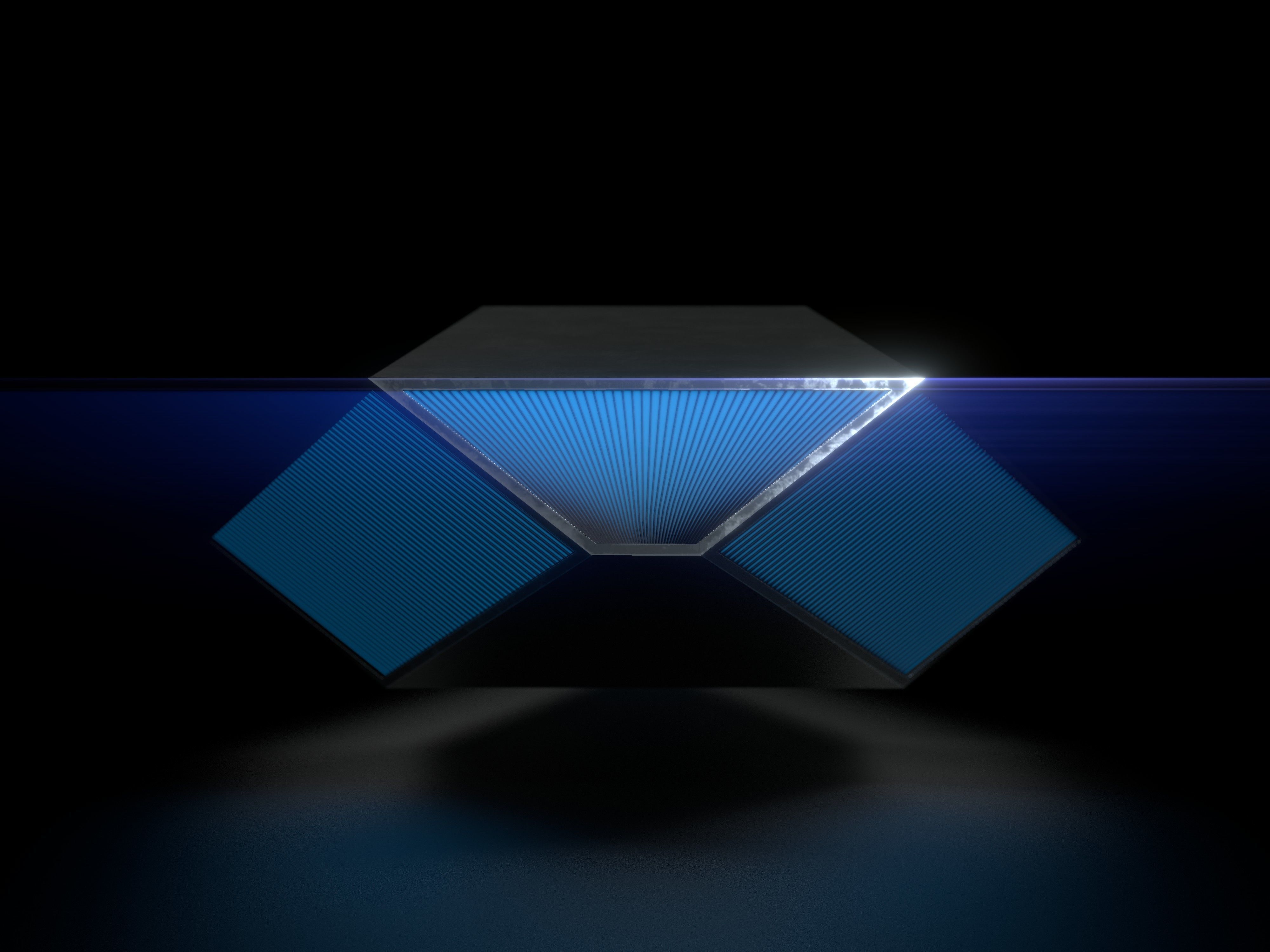 Small Spacecraft Low-poly 3D model_7