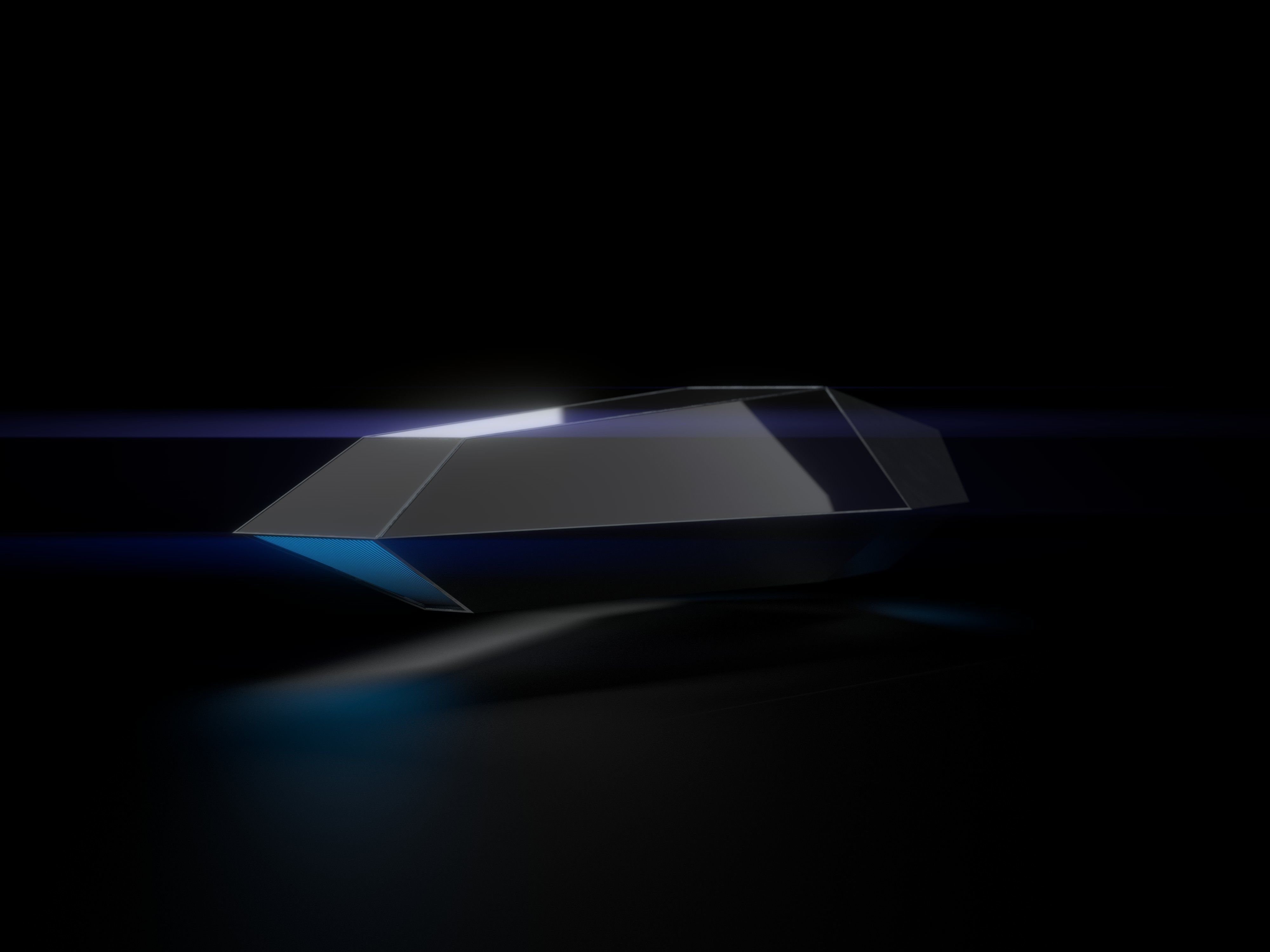 Small Spacecraft Low-poly 3D model_6