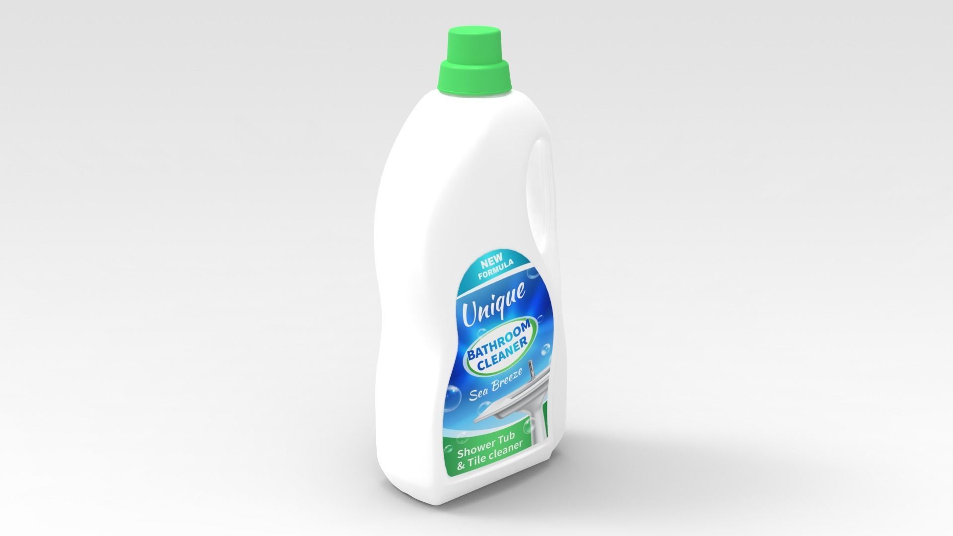 Floor Cleaner 3D model_3
