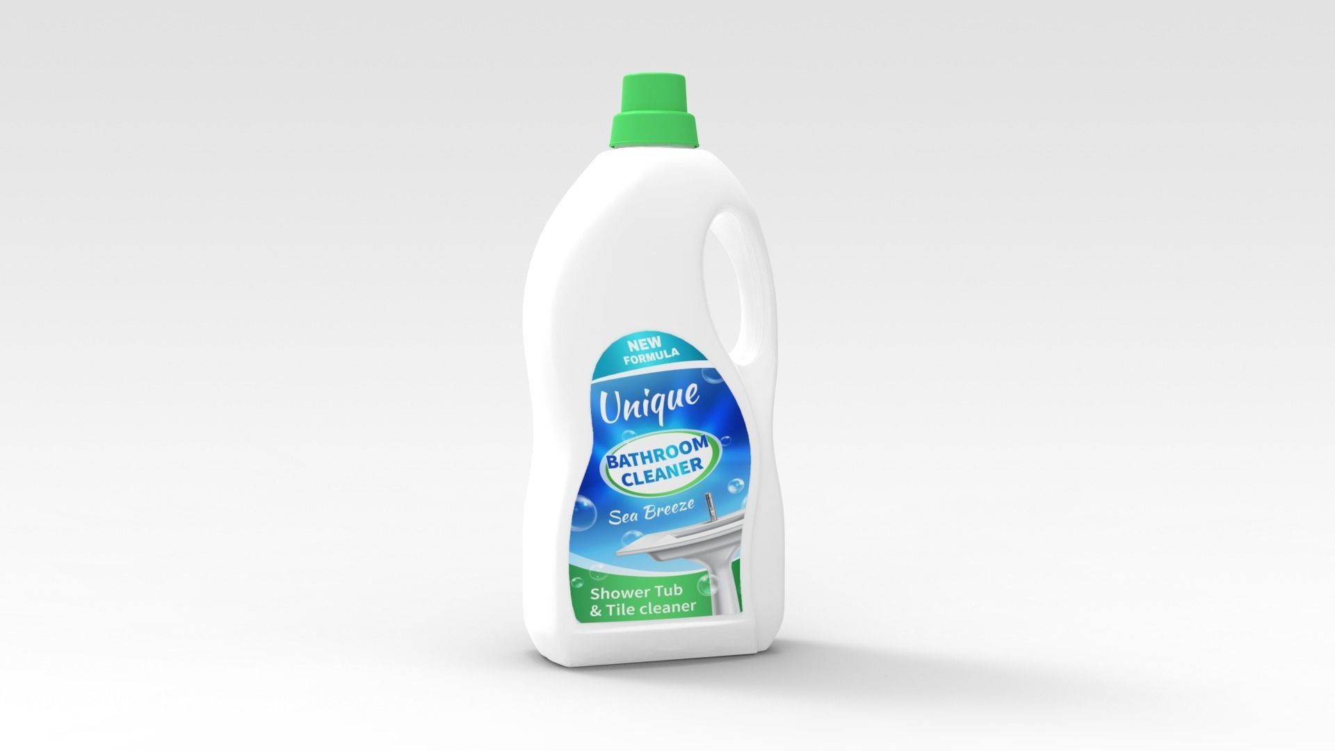 Floor Cleaner 3D model_4