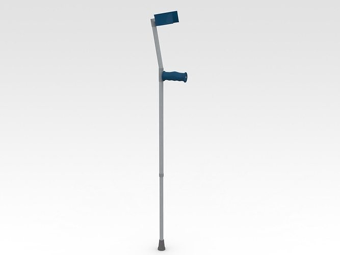 Forearm Crutch 3D model