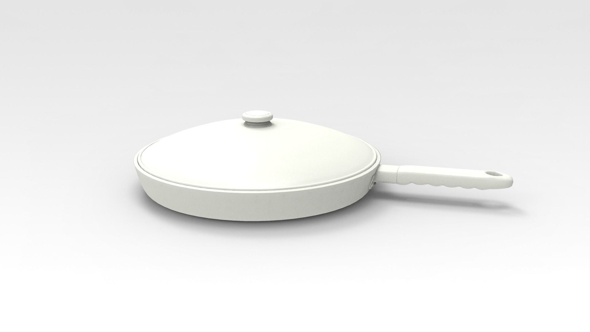 Frying Pan 3D model_5