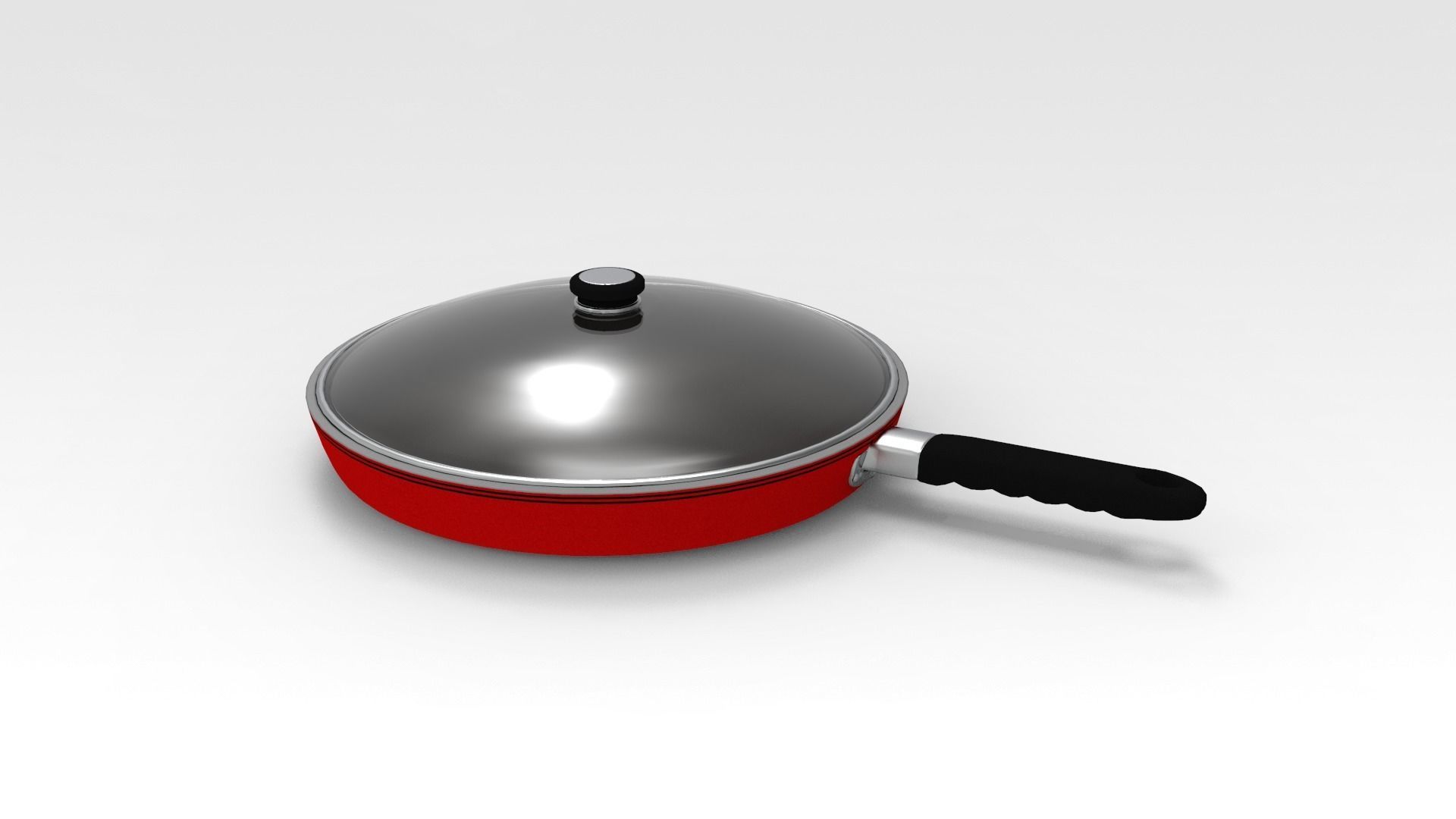 Frying Pan 3D model_4