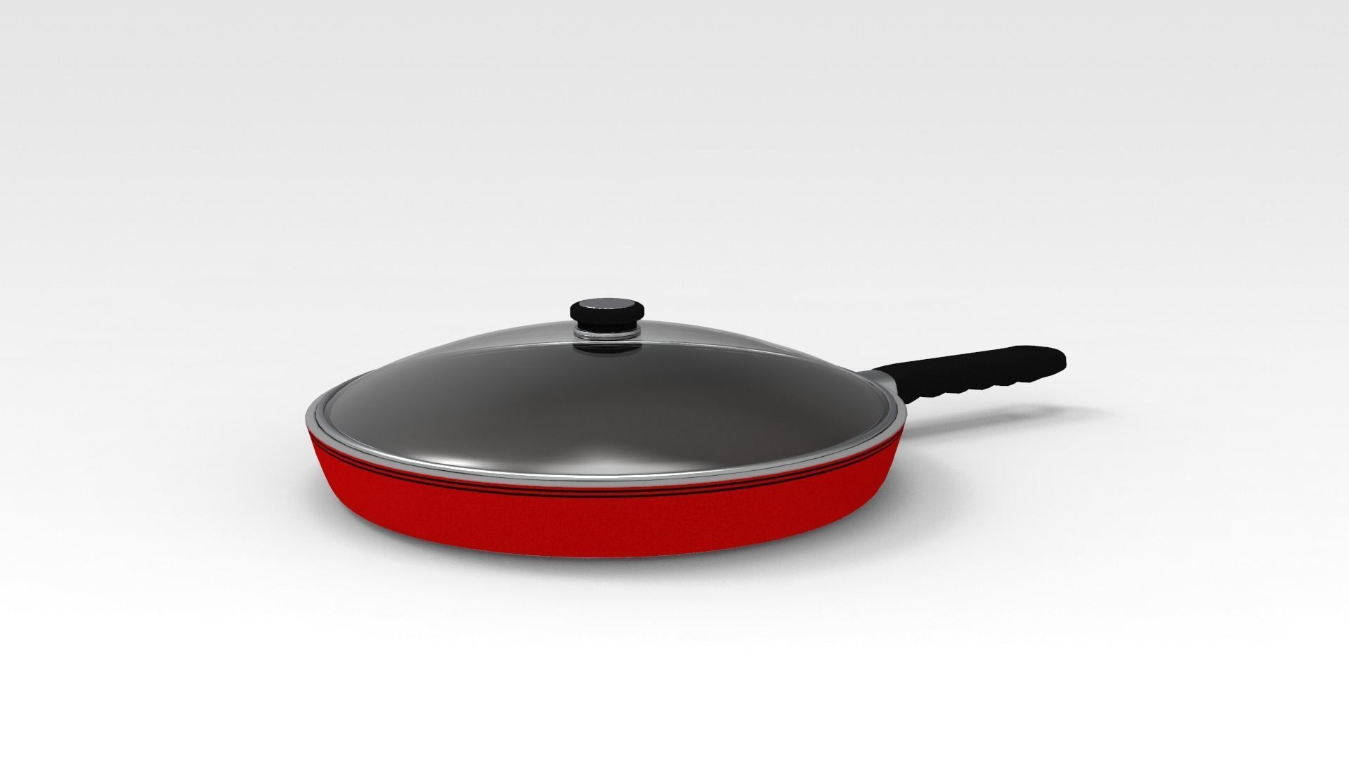 Frying Pan 3D model_2