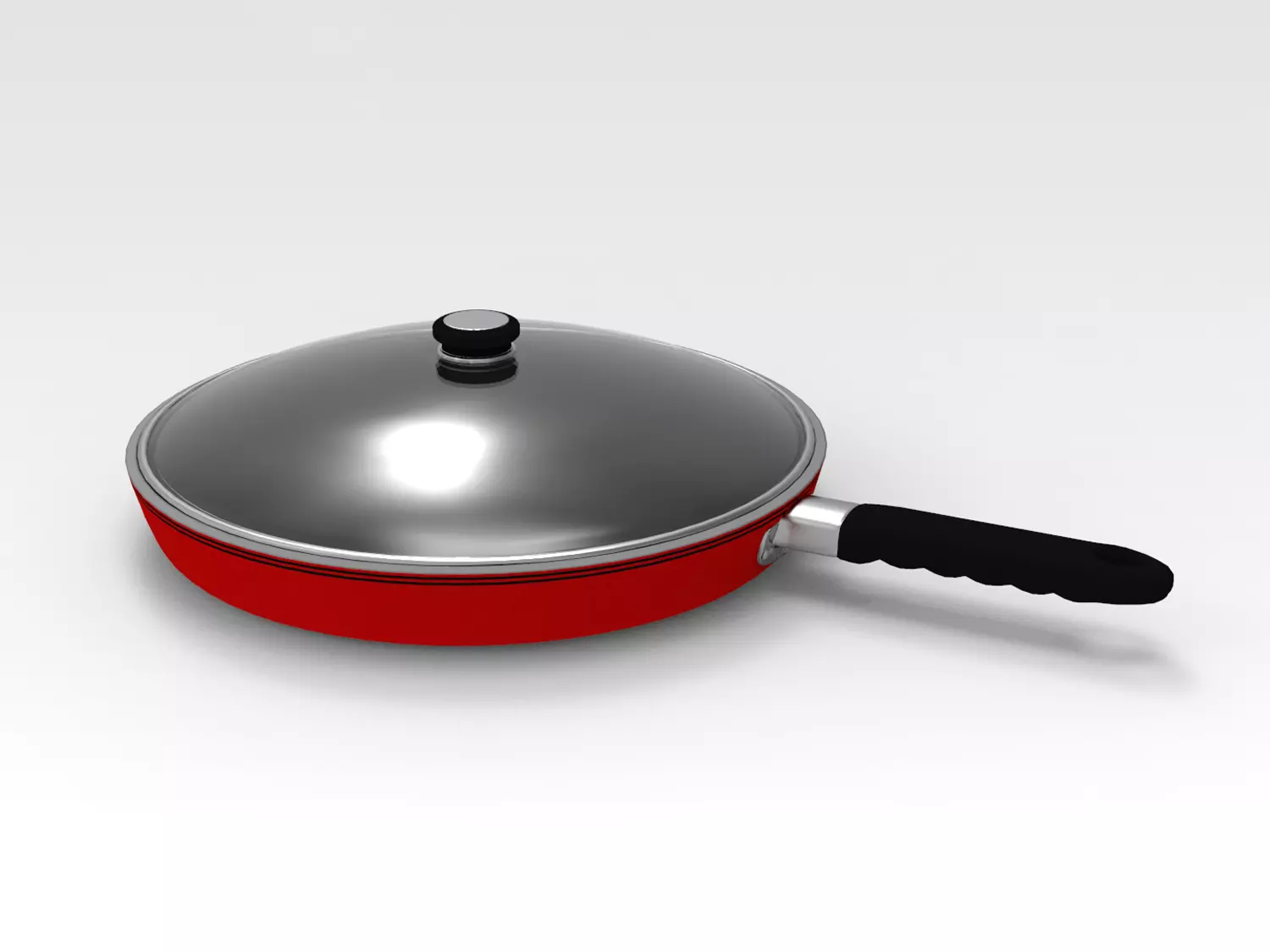 Frying Pan 3D model_0