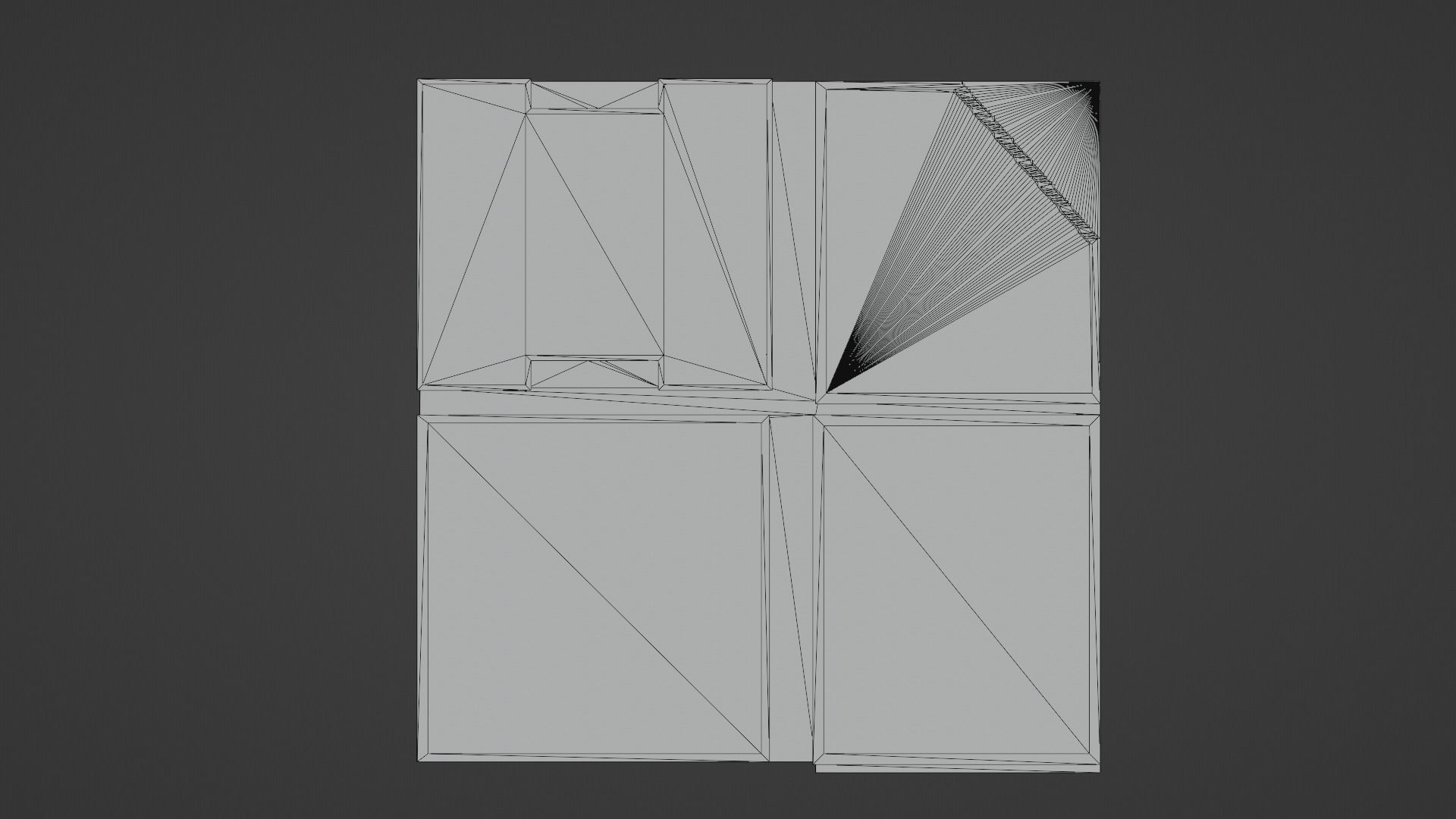 Voxel City Low-poly 3D model_7