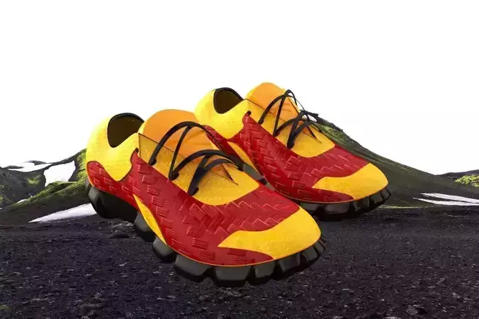 Buskin running shoes