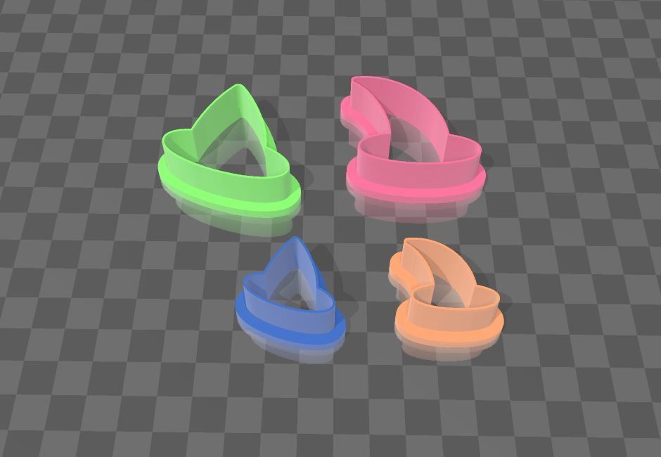 Witch hat polymer clay cutter Free 3D print model_1