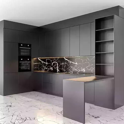 Kitchen black