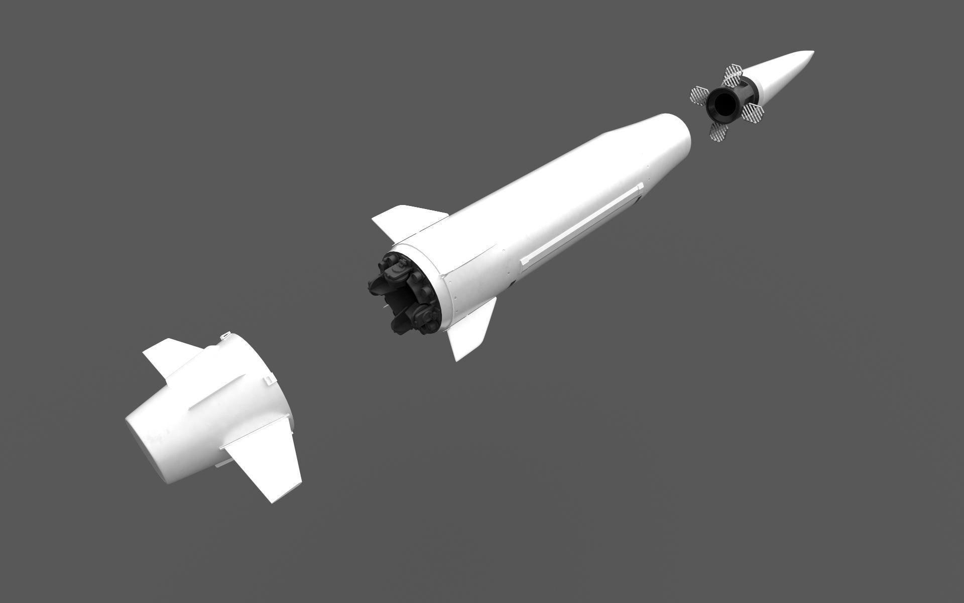Kh-47M2 Kinzhal 3D model_10