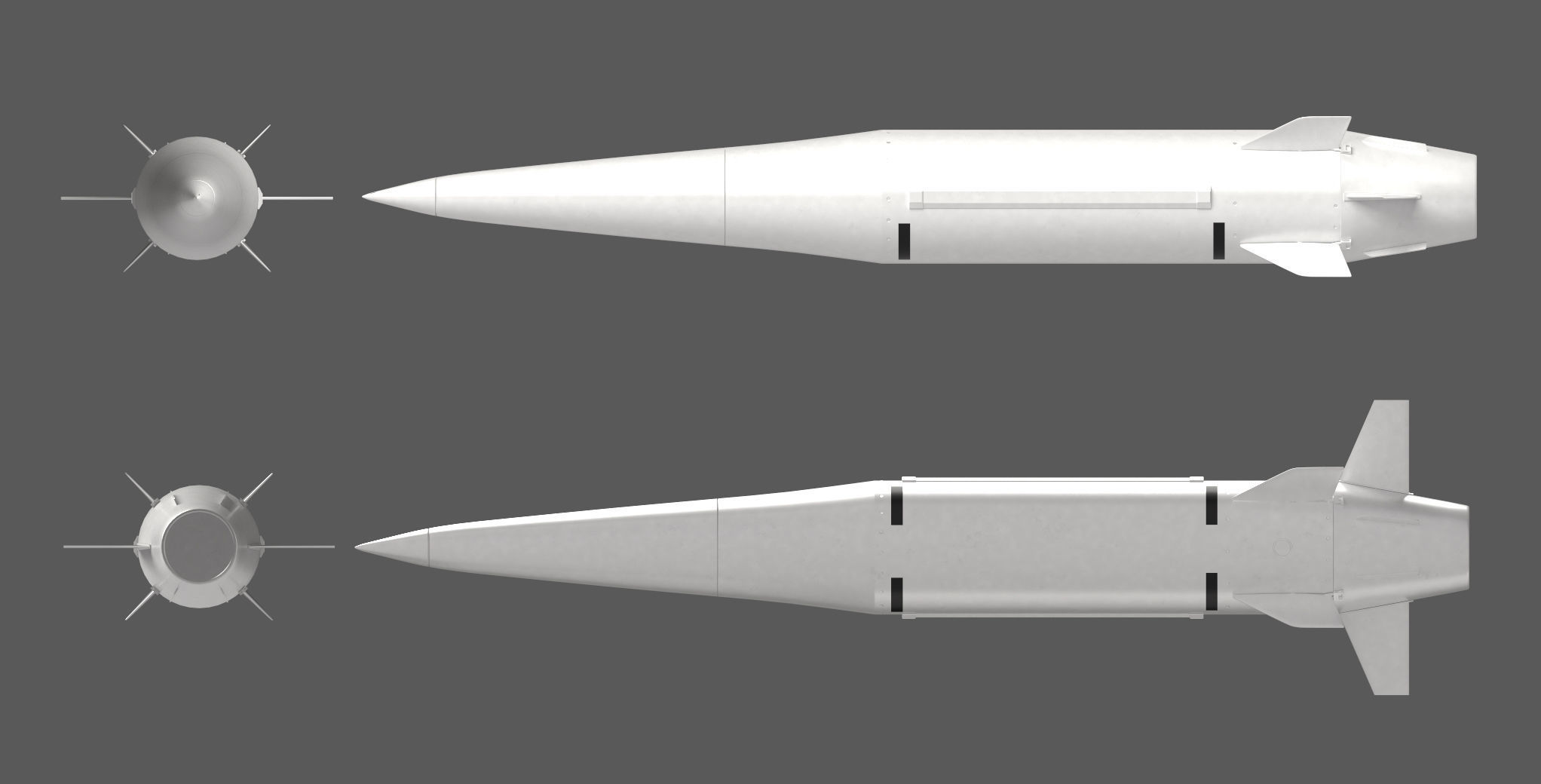 Kh-47M2 Kinzhal 3D model_17