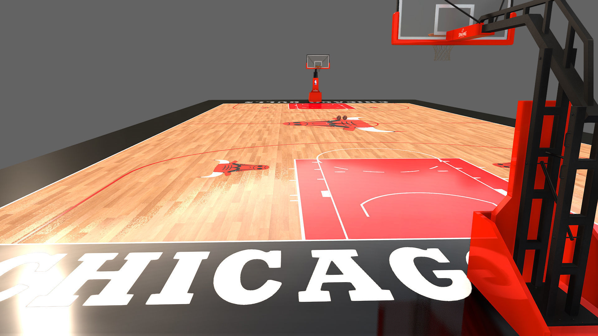 Basketball Court 3D Model CGTrader basketball-court-3d-model-cgtrader
