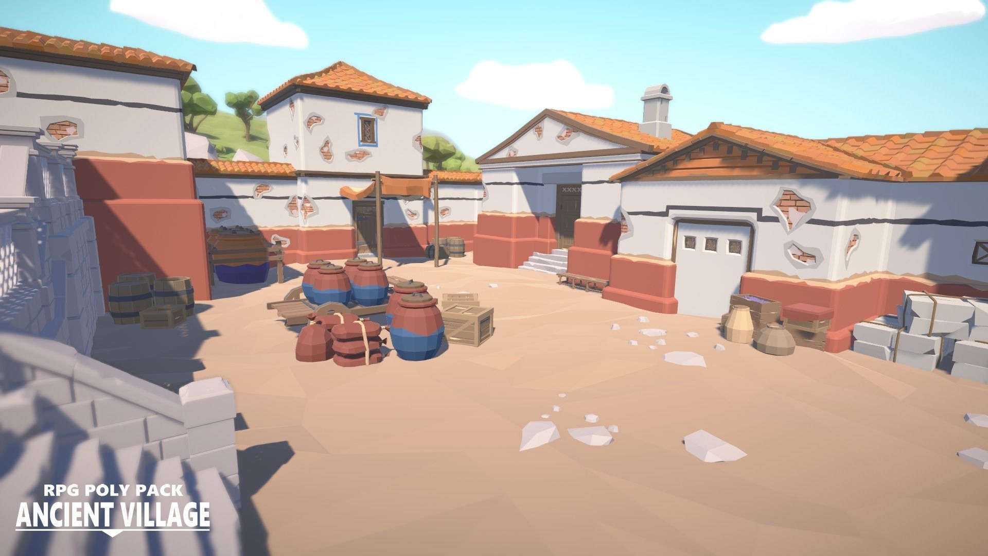 RPG Poly Pack - Ancient Village Low-poly 3D model_8