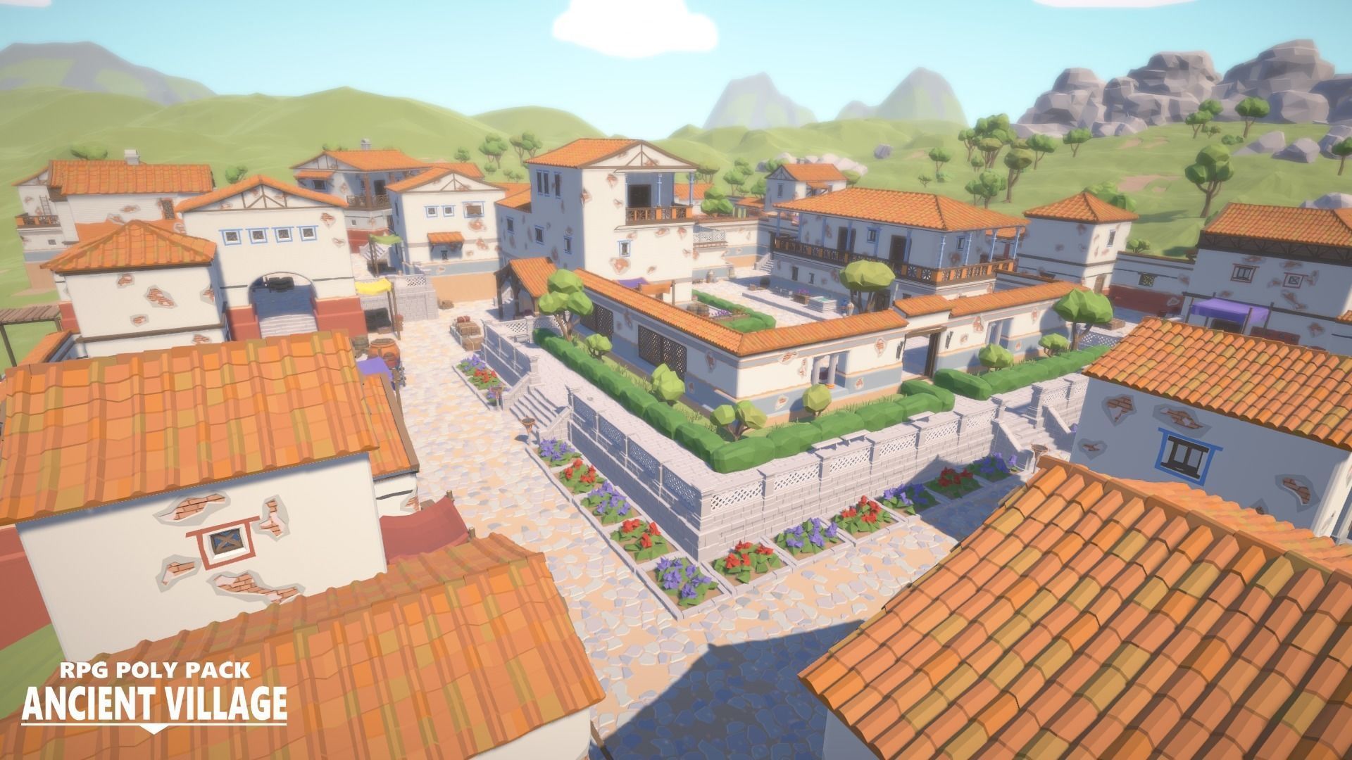 RPG Poly Pack - Ancient Village Low-poly 3D model_5