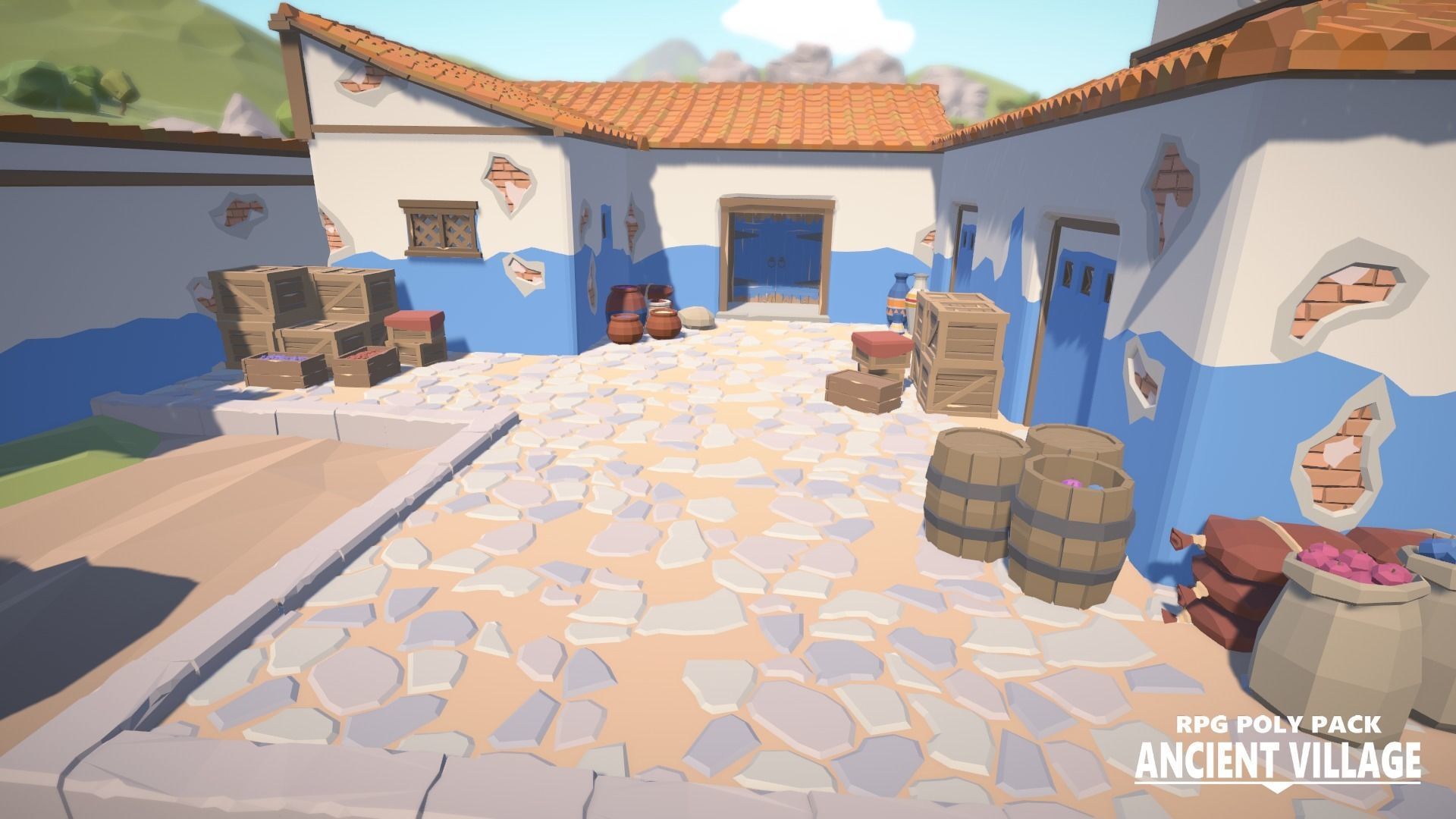RPG Poly Pack - Ancient Village Low-poly 3D model_13