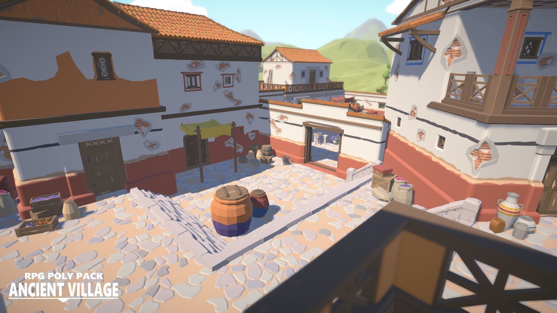 RPG Poly Pack - Ancient Village Low-poly 3D model_7