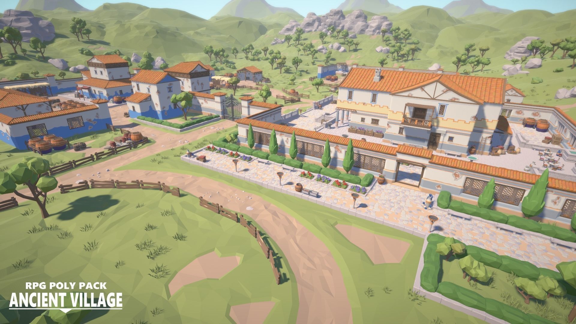 RPG Poly Pack - Ancient Village Low-poly 3D model_12