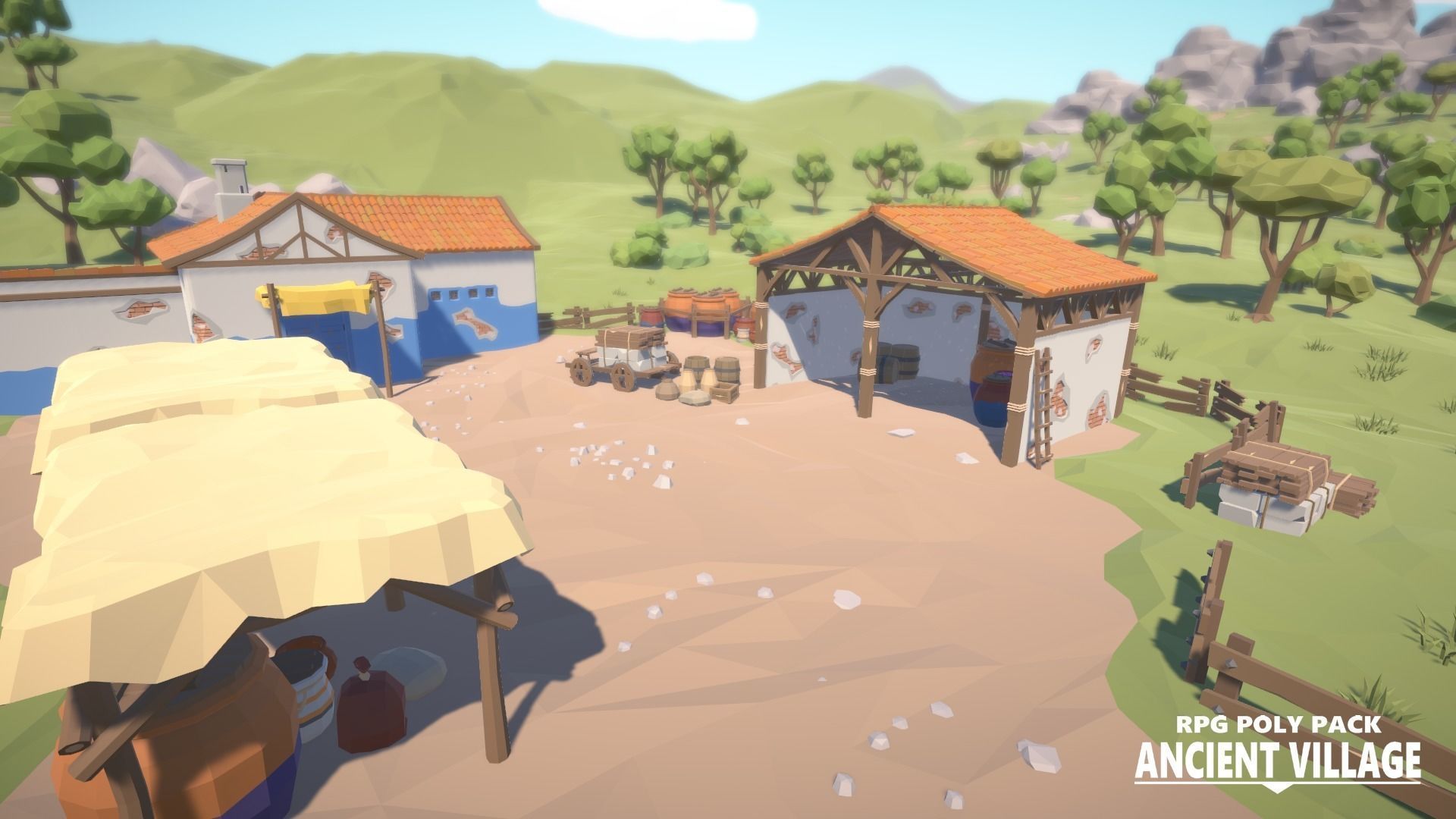 RPG Poly Pack - Ancient Village Low-poly 3D model_18