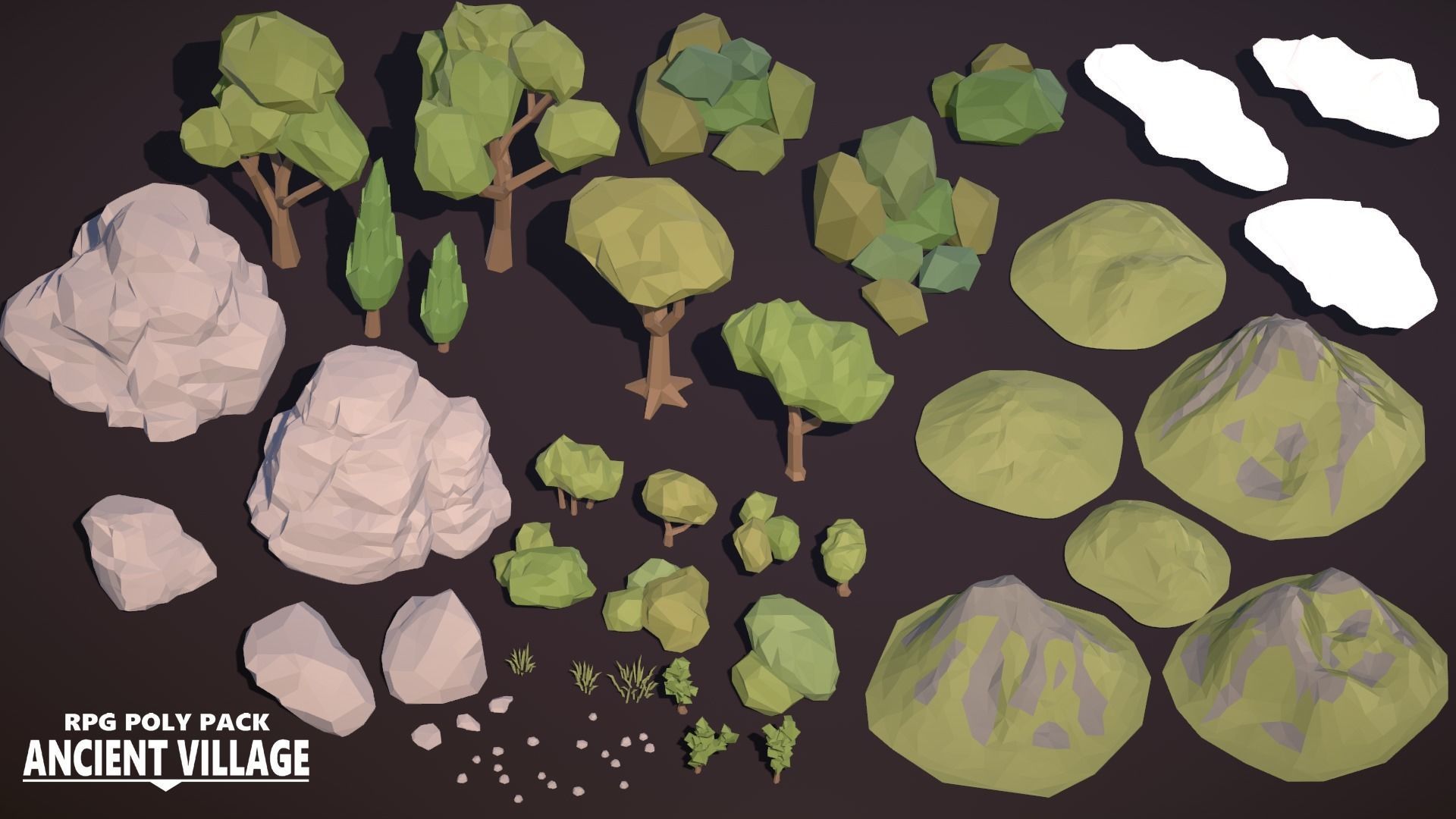 RPG Poly Pack - Ancient Village Low-poly 3D model_27