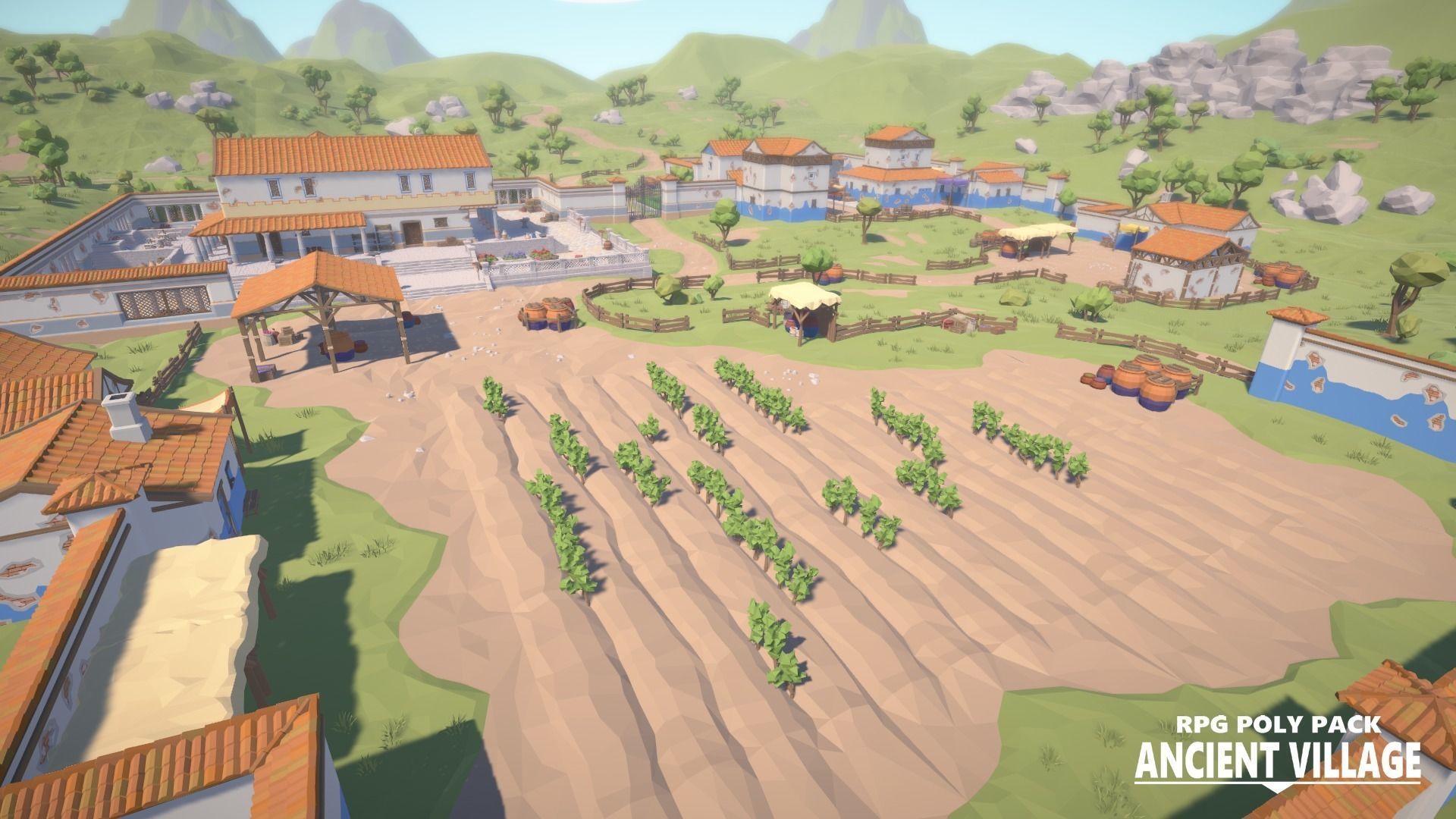 RPG Poly Pack - Ancient Village Low-poly 3D model_17